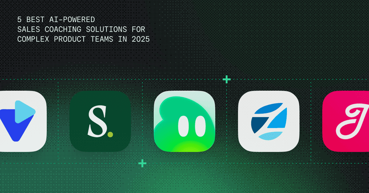 5 Best AI-Powered Sales Coaching Solutions for Complex Product Teams in 2025